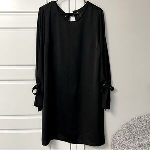 Mossimo Elegant Long Sleeve Black Dress XL